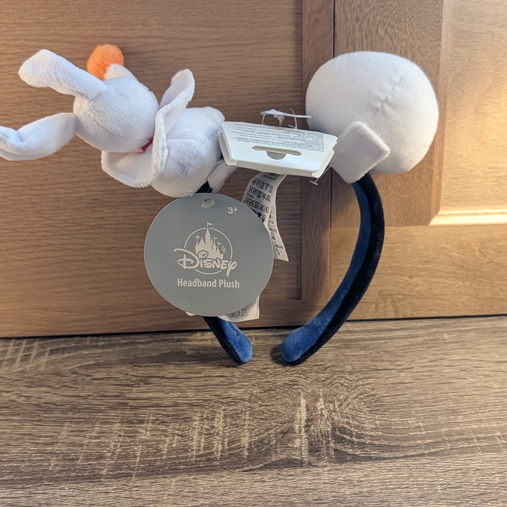 Disney  Nightmare Before Christmas Blue and White Headband Plush - Picture 2 of 4